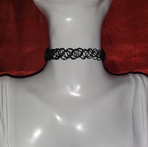 90s Tattoo choker necklace